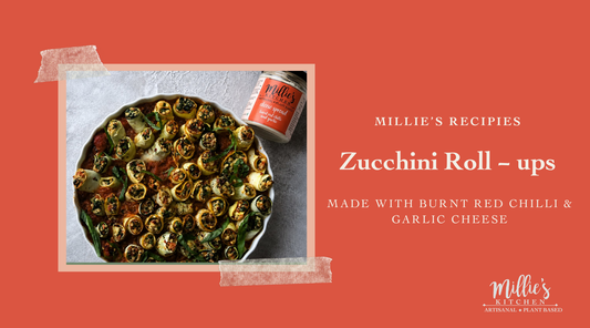 Zucchini Roll-Ups with Millie’s Vegan Cheese