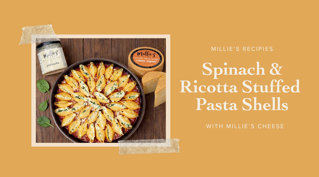 Spinach & Ricotta Stuffed Pasta Shells