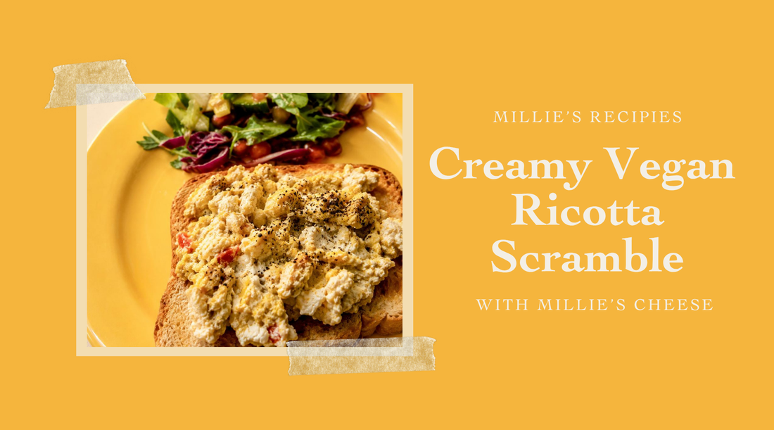 Creamy Vegan Ricotta Scramble
