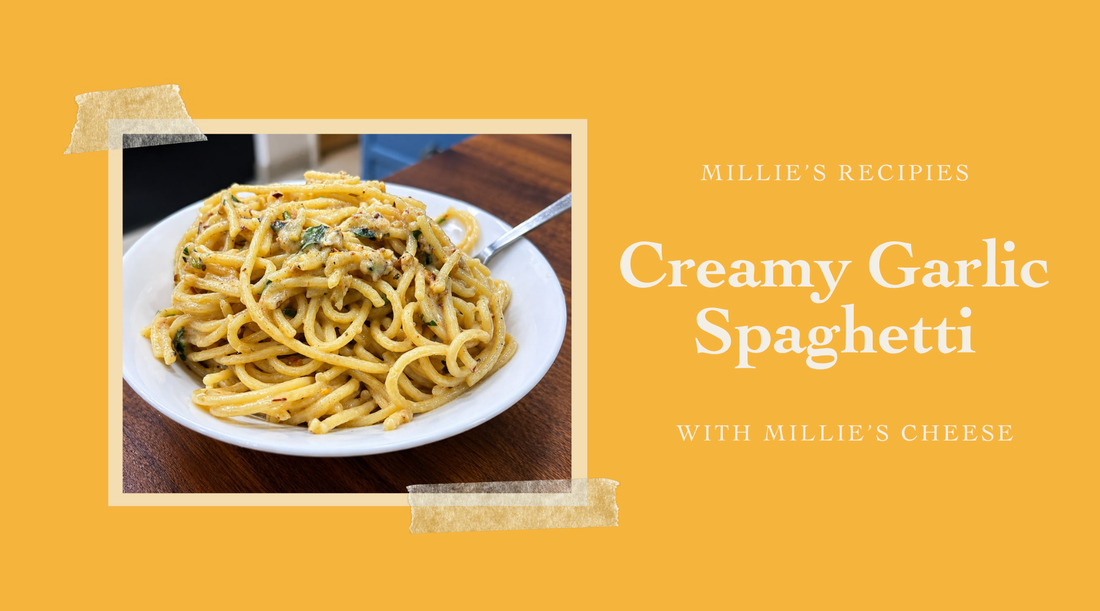 Creamy Garlic Pasta (Inspired by Aglio e Olio)