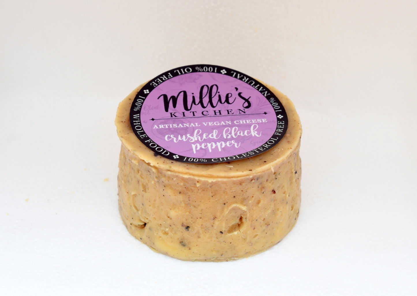Crushed Black Pepper Cheese Wheel