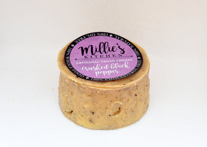 Crushed Black Pepper Cheese Wheel