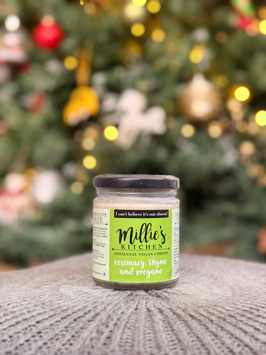 Rosemary Thyme and Oregano Cheese Spread