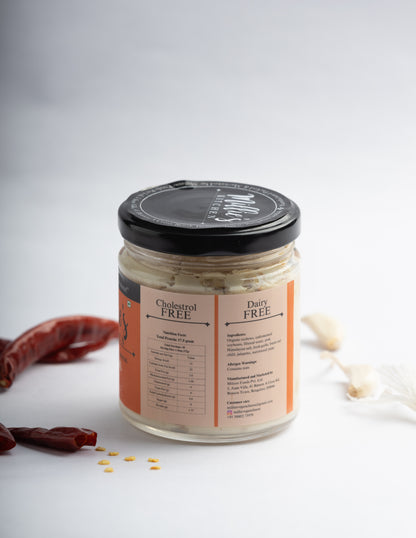 Burnt Red Chili and Garlic Cheese Spread