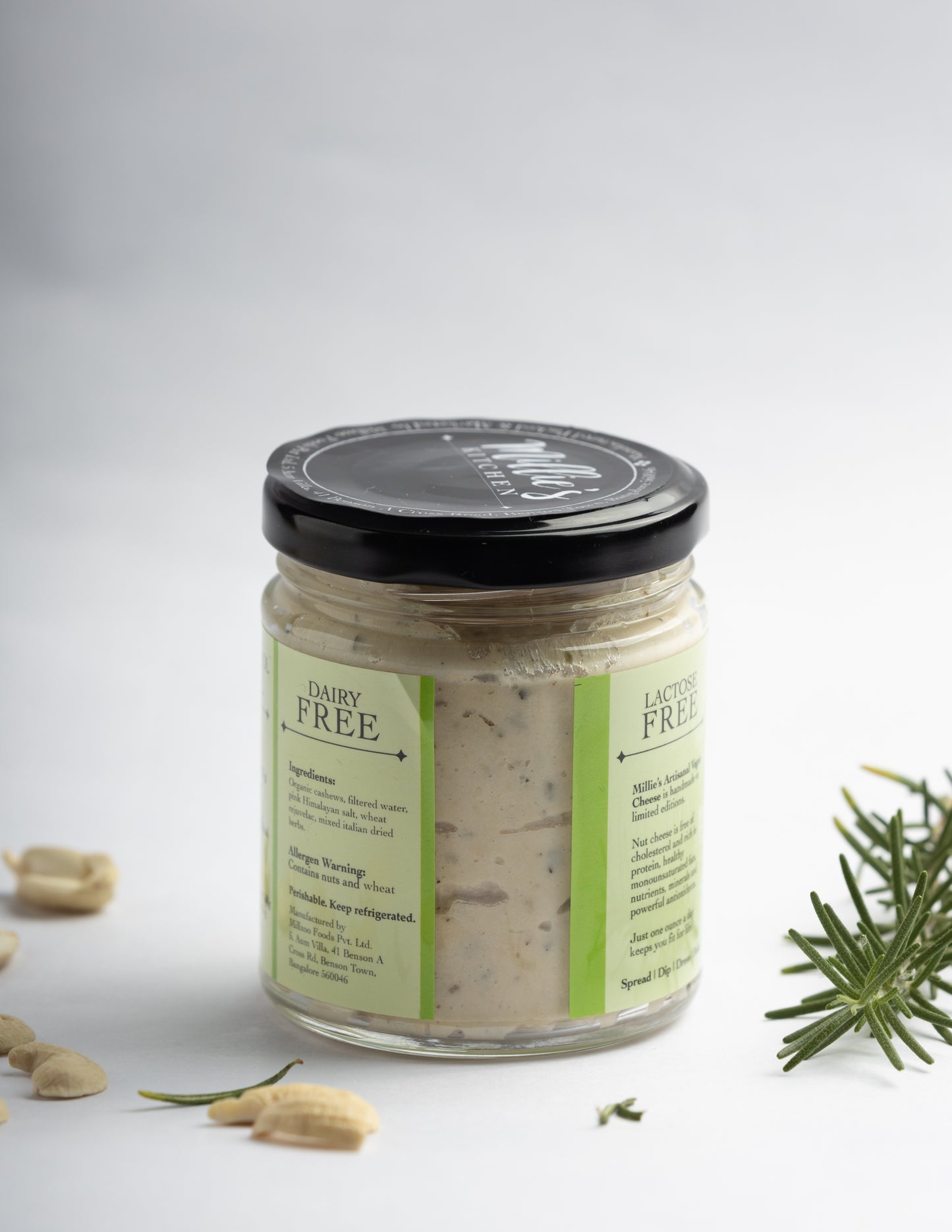 Rosemary Thyme and Oregano Cheese Spread