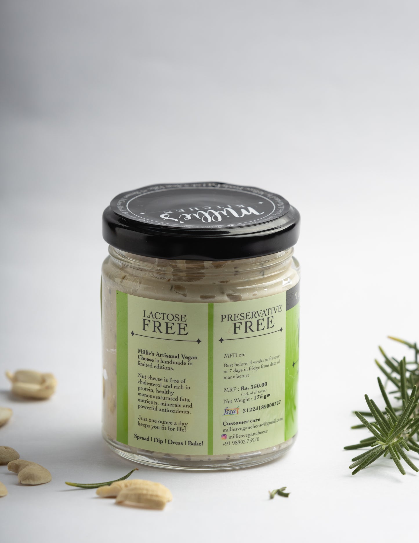 Rosemary Thyme and Oregano Cheese Spread