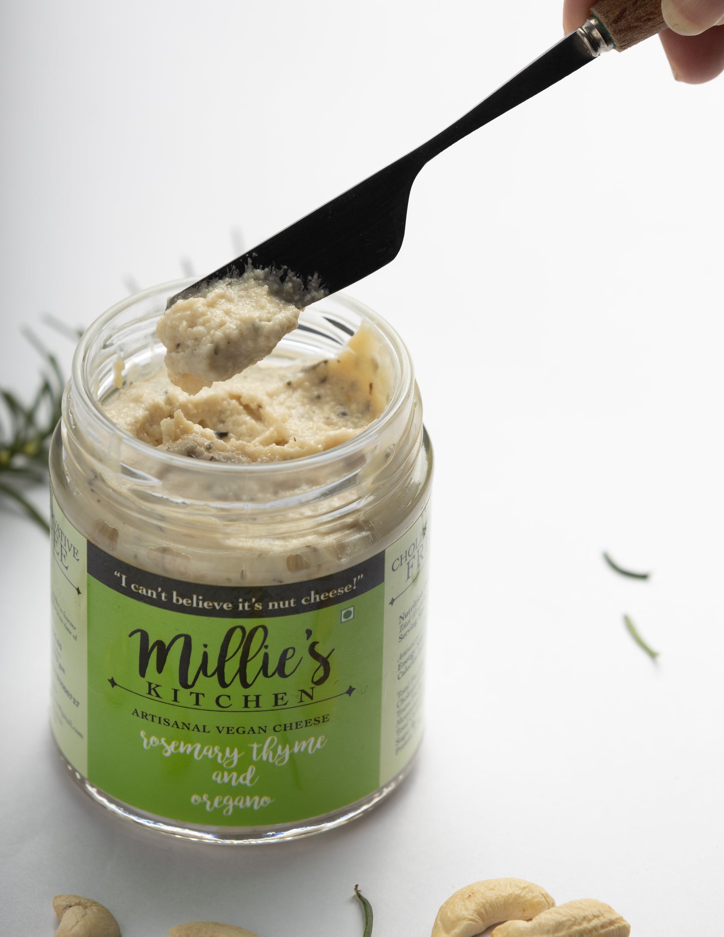 Rosemary Thyme and Oregano Cheese Spread
